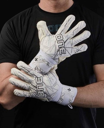 Goalkeeper gloves One Gloves white