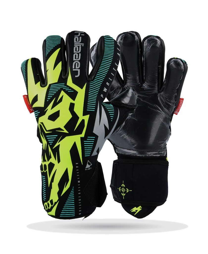 Gloves Kaliaaer Aer Neg 2 Negative Yellow - Green Gloves Kaliaaer Aer Neg 2 Negative Yellow - Green