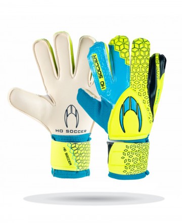 Ho Soccer Trainer Techno Lime goalkeeper gloves