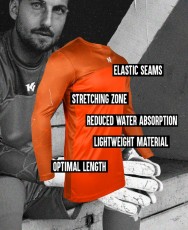 Equipacion portero niño Keepersport GK naranja Equipacion portero niño Keepersport GK naranja