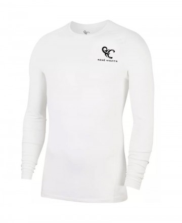 Camiseta lycra térmica René Higuita blanca