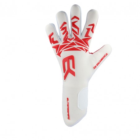 red goalkeeper gloves