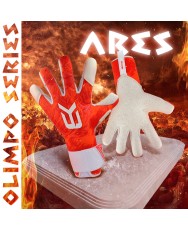 red goalkeeper gloves