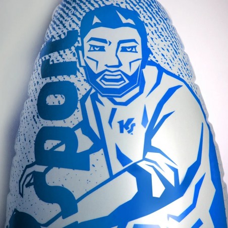 Muñeco barrera futbol KEEPERDUMMY azul