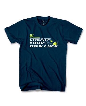 Elitekeepers Create Your Own Luck Blue T-Shirt