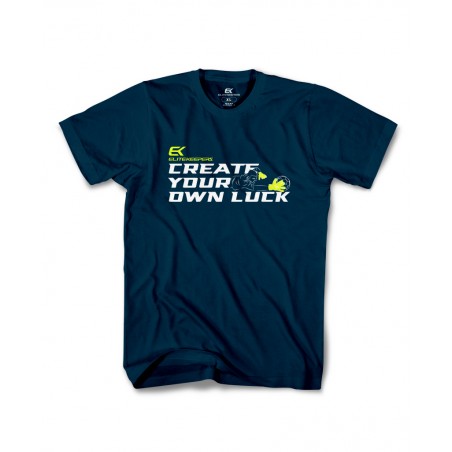 Elitekeepers Create Your Own Luck Blue T-Shirt