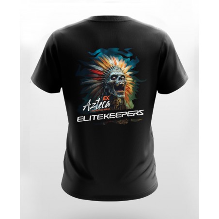 Camiseta Negra EK Azteca – Vida y Muerte del Guerrero
