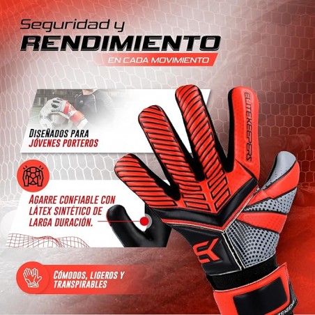 Elitekeepers Fury children's goalkeeper gloves