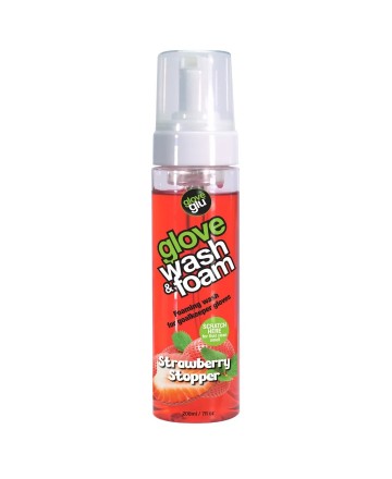 Glove Wash & Foam Strawberry Stopper – Limpiador de guantes de portero con aroma a fresa