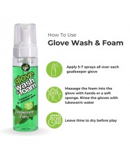 Beneficios del limpiador de guantes Glove Wash & Foam Peppermint Parry con frescor a menta Beneficios del limpiador de guantes Glove Wash & Foam Peppermint Parry con frescor a menta