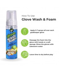 Beneficios del limpiador de guantes Glove Wash & Foam Tropical Punch con frescor frutal Beneficios del limpiador de guantes Glove Wash & Foam Tropical Punch con frescor frutal