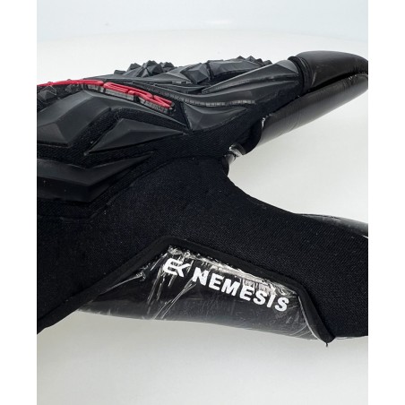 EK Némesis Gloves Olympus Series – side detail with model name