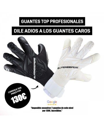 Pack de guantes de portero EK Serie Warrior – Samurai y Templario