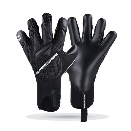 Guantes de portero EK Samurai Serie Warrior – Palma negra profesional