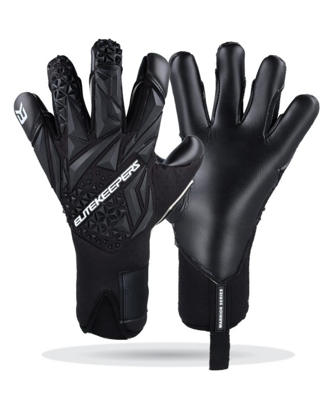 Guantes de portero EK Samurai Serie Warrior – Palma negra profesional Guantes de portero EK Samurai Serie Warrior – Palma negra profesional