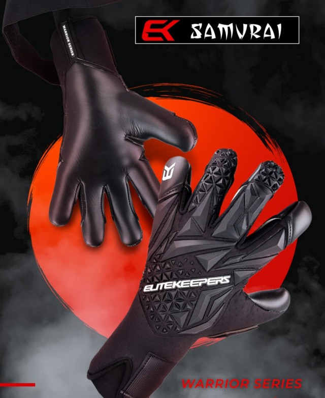 Elitekeepers EK Samurai – Serie Warrior, máximo agarre y diseño profesional Elitekeepers EK Samurai – Serie Warrior, máximo agarre y diseño profesional