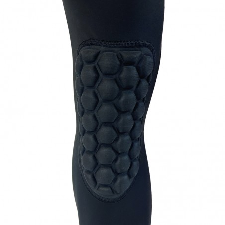 High-density side padding for superior impact absorption and hip protection.