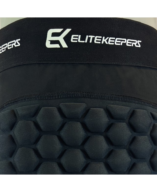 Elastic waistband with Elitekeepers logo and anatomical fit for maximum comfort. Elastic waistband with Elitekeepers logo and anatomical fit for maximum comfort.