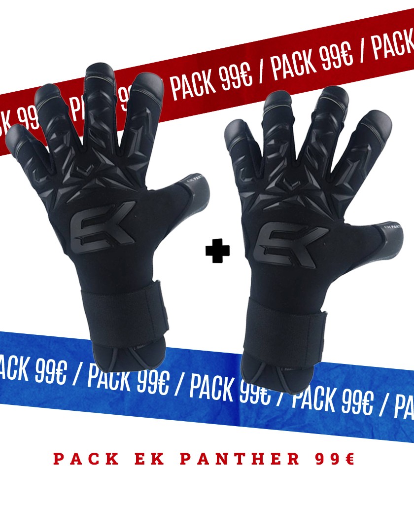 Pack de guantes de portero EK Panther