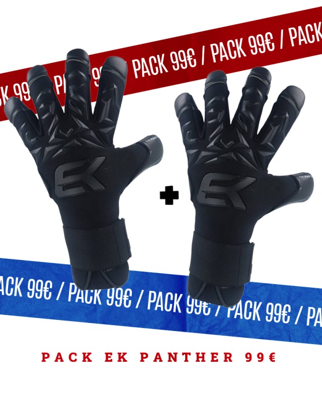 Pack de guantes de portero EK Panther