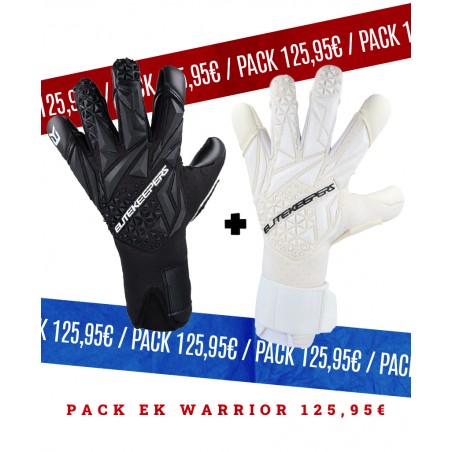 Pack de guantes de portero EK Serie Warrior