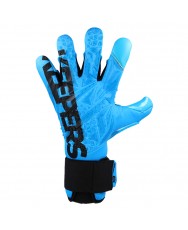 Blue palm of the EK TSUNAMI with professional latex.