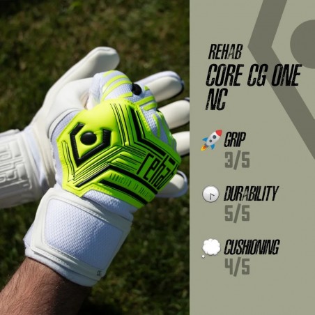 Guantes para portero de fútbol Rehab Core CG1 NC