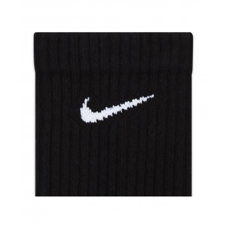 Calcetines negros Nike Everyday Cushion Crew 3 Pack Socks