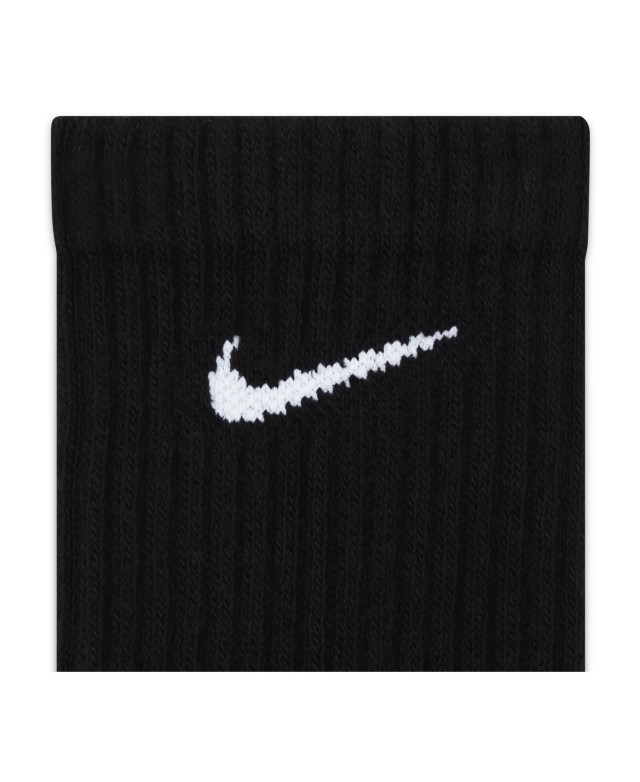 Black Nike Everyday Cushion Crew 3 Pack Socks