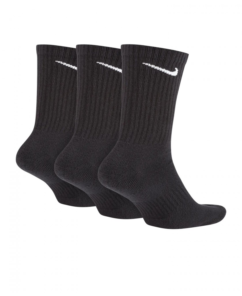 Black Nike Everyday Cushion Crew 3 Pack Socks