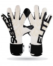 Black Elitekeepers goalkeeper gloves – premium design and strong grip for training and matches