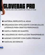 Neceser guarda guantes Keepersport Negro