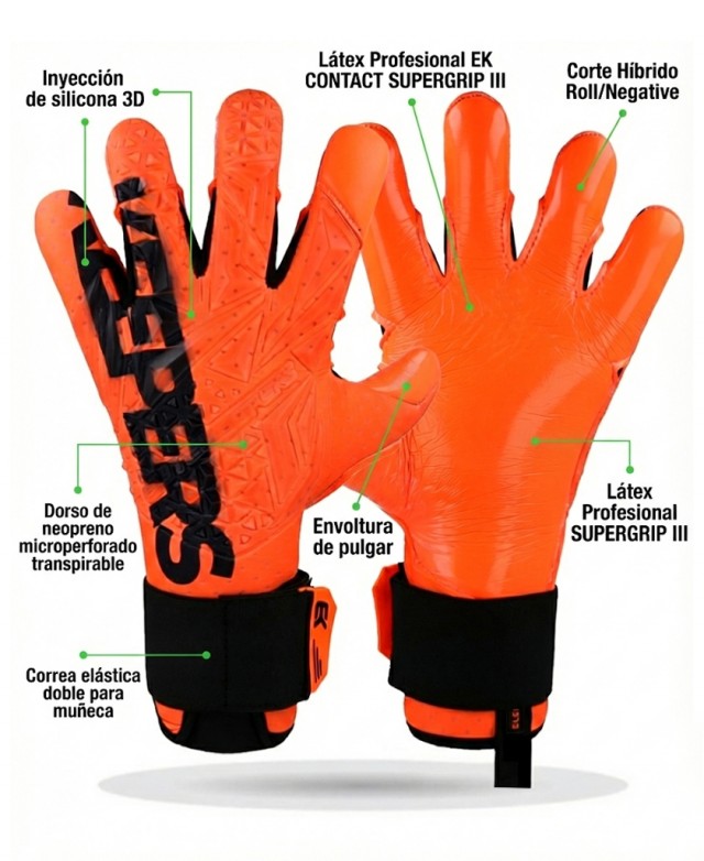 Guantes portero Elitekeepers EK Solar