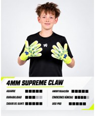 KEEPERsport Champ Elite NC Junior with 4mm Supreme Claw latex and professional performance