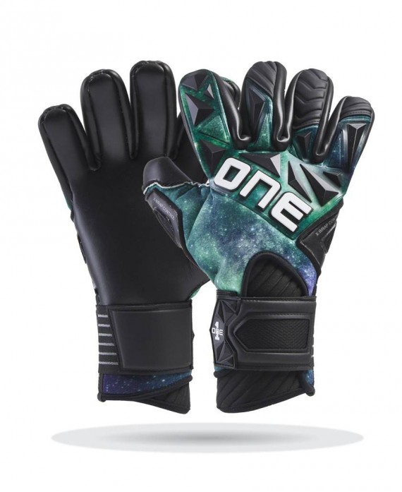 One SLYR Lite Aurora Negative Cut Junior Goalkeeper Gloves