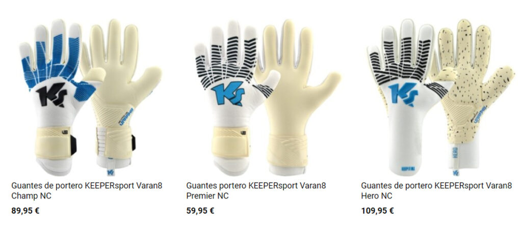 Guantes de portero KEEPERsport